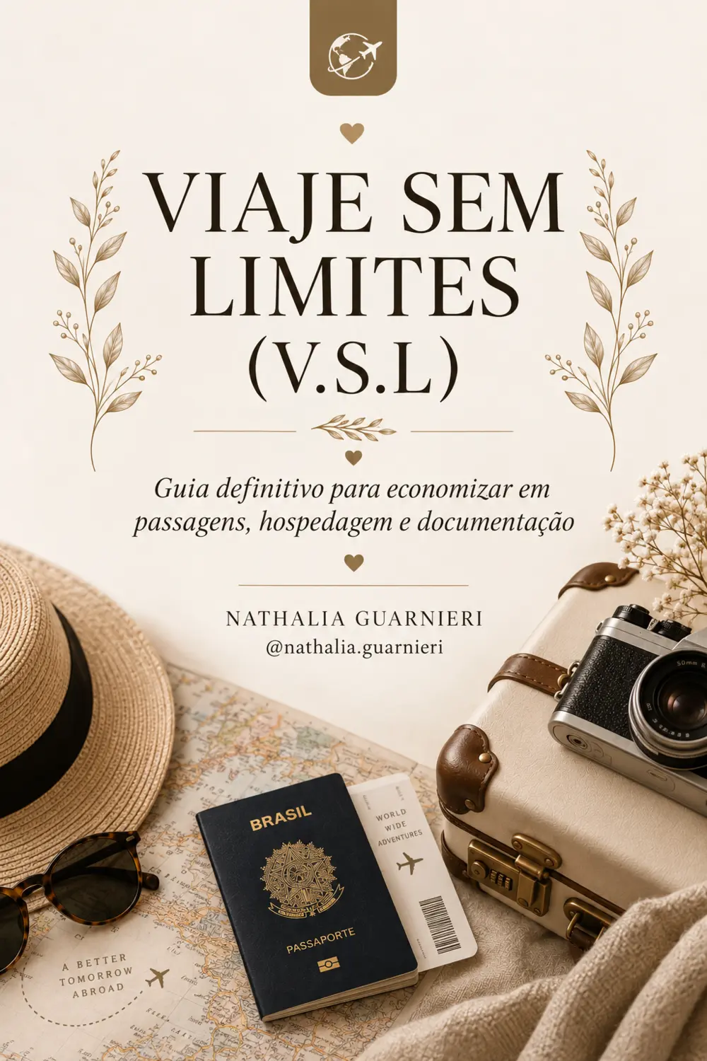 Capa do e-book Viaje sem Limites, de Nathalia Guarnieri